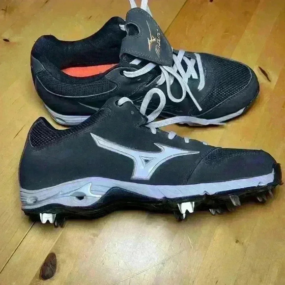 Mizuno Mens 9-Spike Pro KL G5 Baseball Cleats | Epic Sports Mizuno Baseball Cleats 9-spike advanced pro elite Men’s 9.5 Black